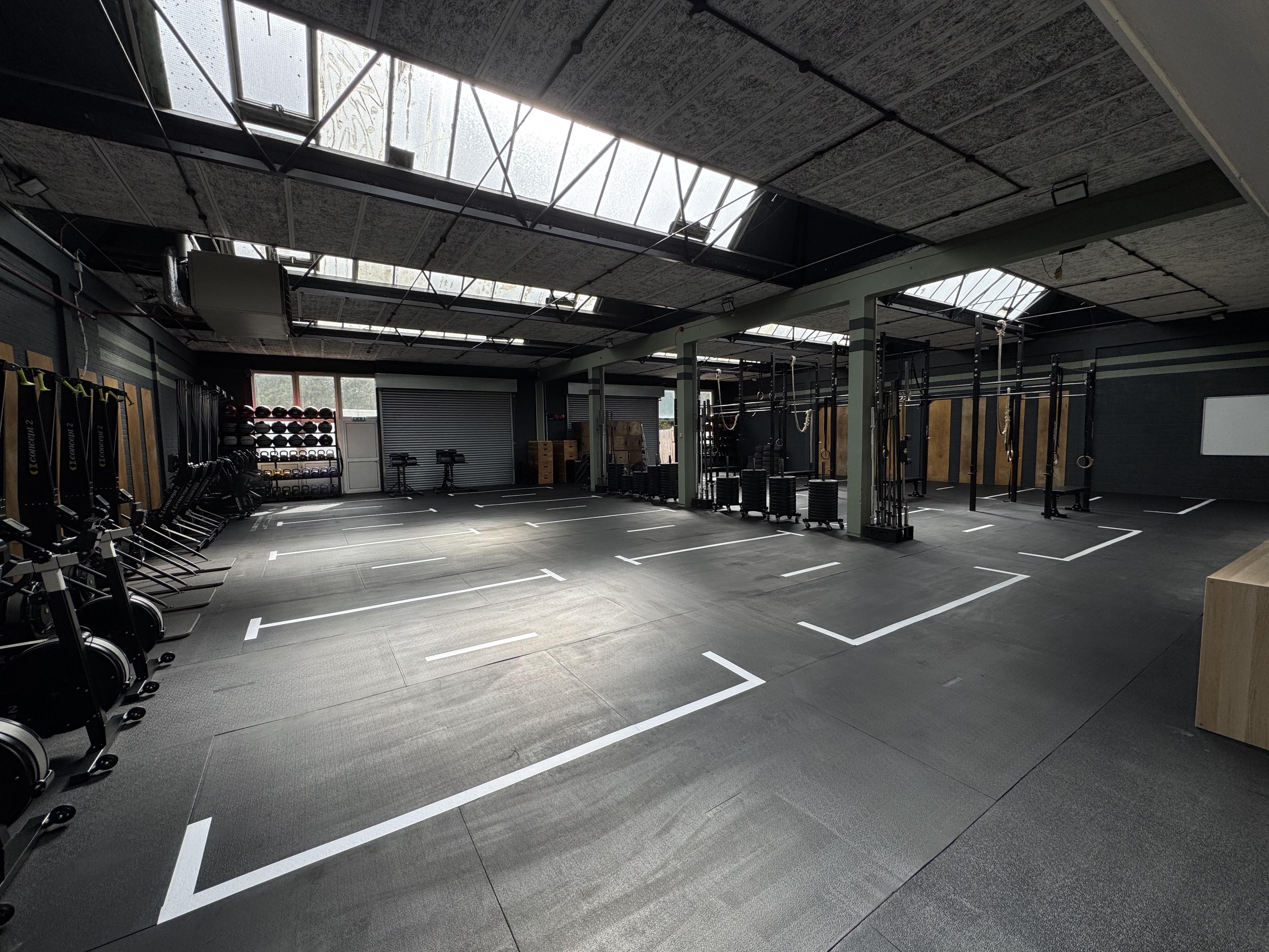 CrossFit Revival Basingstoke gym floor