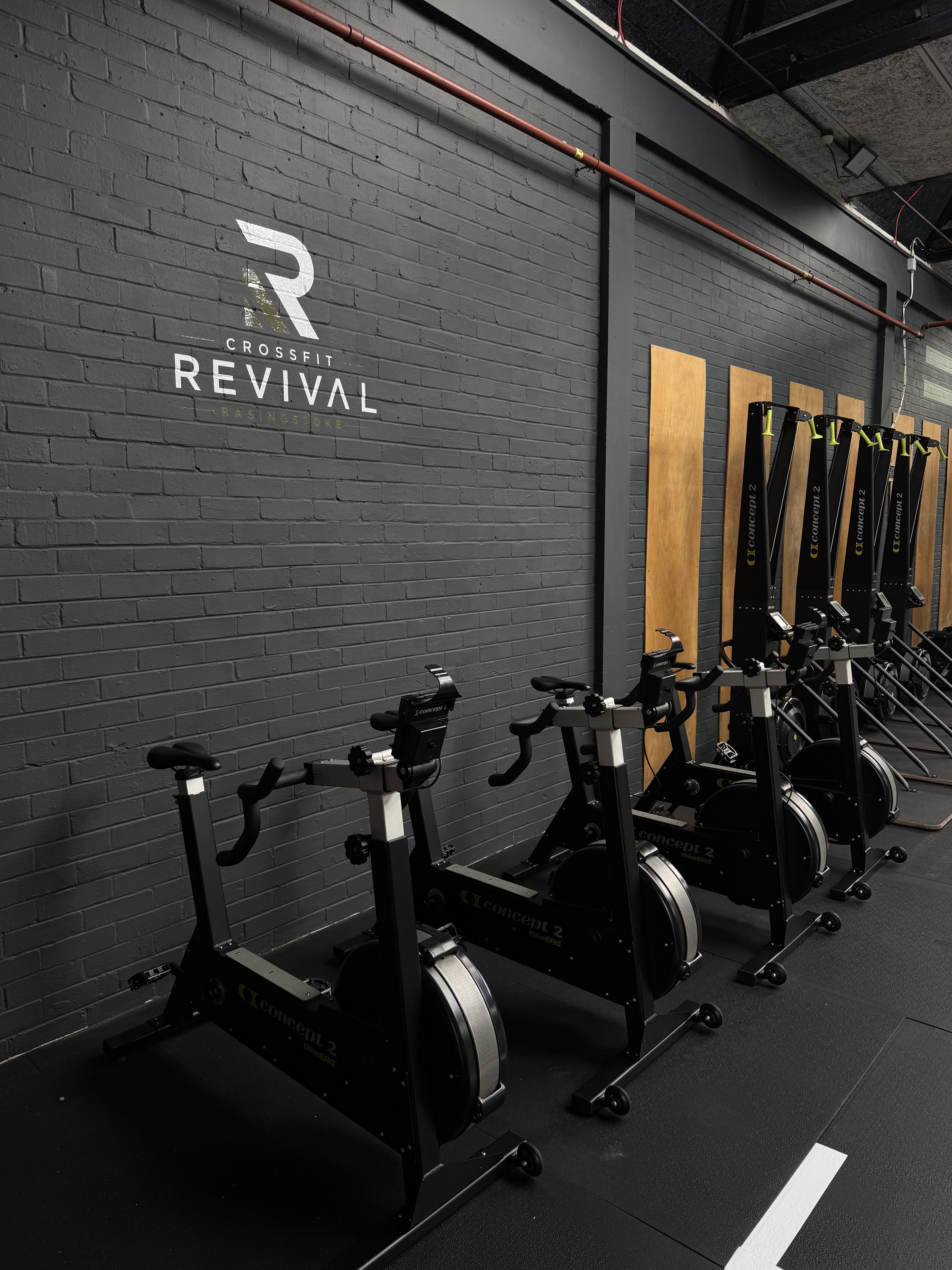 CrossFit Revival Basingstoke Concept2 BikeErgs and SkiErgs